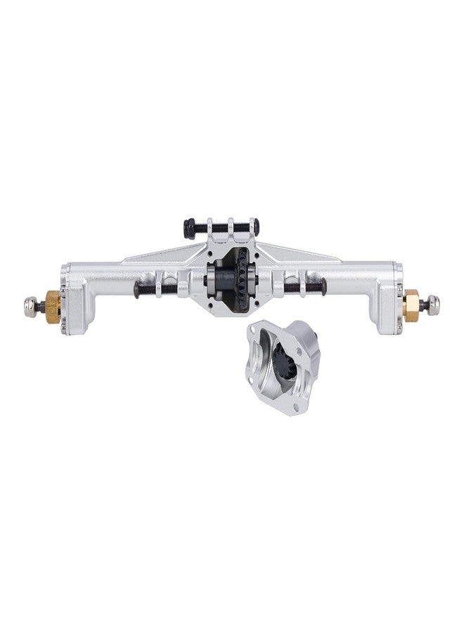 VNUHV '+10mm Diamond CNC Portal Axles with Lay Down Servo Mount & Links for 1/18 RC Crawler TRX4M Axle Upgrade Parts (Black-1Set) - Image 5
