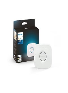 Philips hue Philips Hue Bridge - Unlock the Full Potential of Hue - Multi-Room and Out-of-Home Control - Create Automations and Zones - Secure, Stable Connection Won't Strain Your Wi-Fi - Works with Voice, Matter  - Image 1