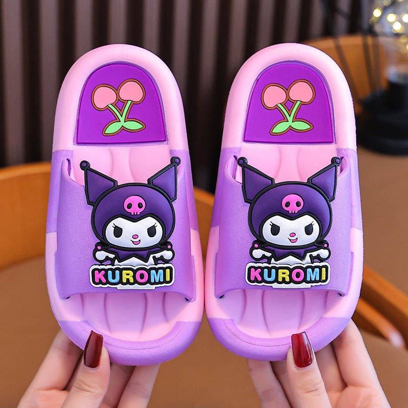 Coolomi Children'S Slippers Girls' Cute Summer Girls' Home Indoor Non-Slip Baby Slippers - Image 2