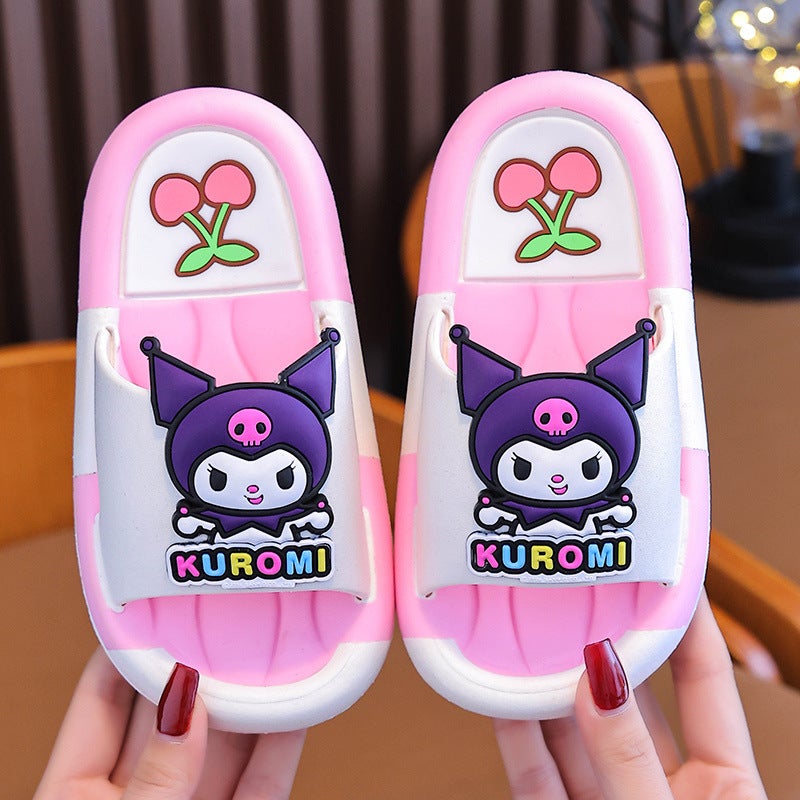 Coolomi Children'S Slippers Girls' Cute Summer Girls' Home Indoor Non-Slip Baby Slippers - Image 4