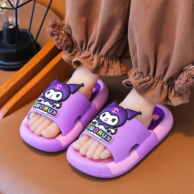 Coolomi Children'S Slippers Girls' Cute Summer Girls' Home Indoor Non-Slip Baby Slippers - Image 5