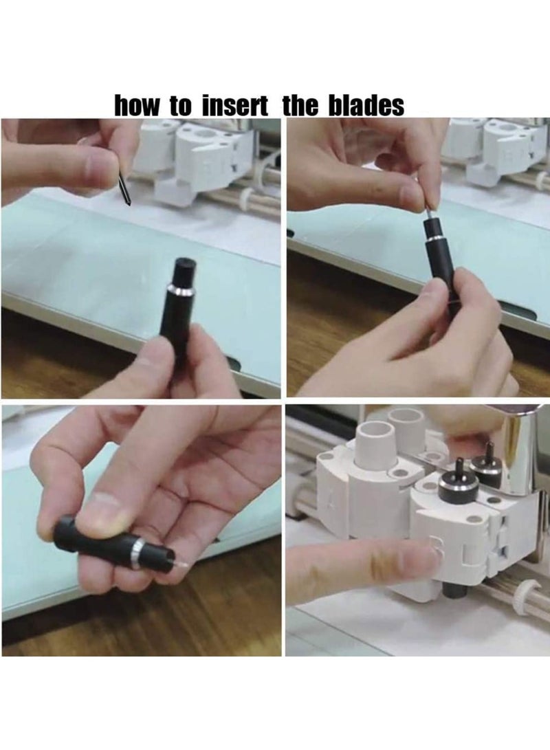 10 Pack Premium Deep Cut Blades, Compatible with Explore Air One/Air/Air 2/ Air 3 / Maker, Premium Fine Point Blade - Image 5