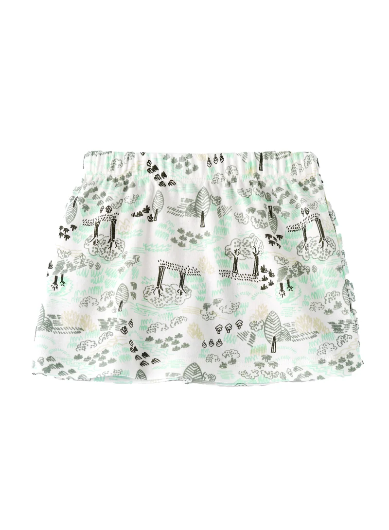 جيلين Kids Printed Skirt with Elastic Waistband