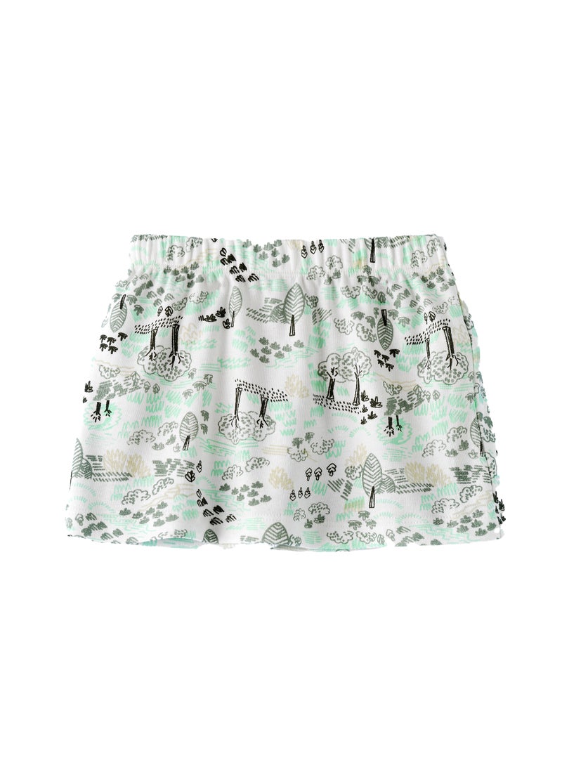 Jelliene Kids Printed Skirt with Elastic Waistband  - Image 3