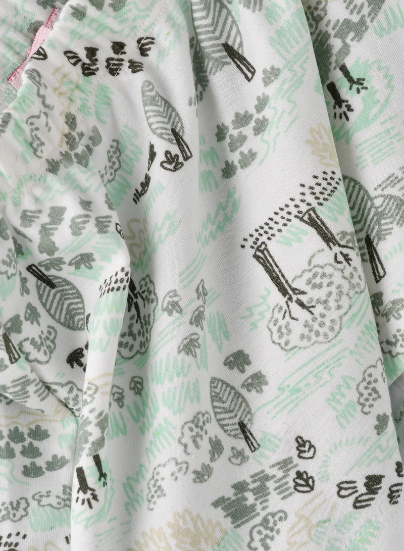 جيلين Kids Printed Skirt with Elastic Waistband