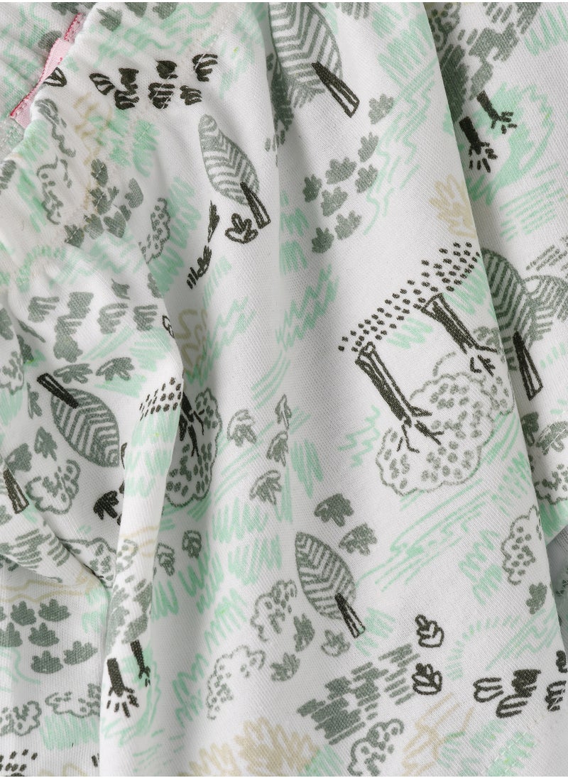 Jelliene Kids Printed Skirt with Elastic Waistband  - Image 2