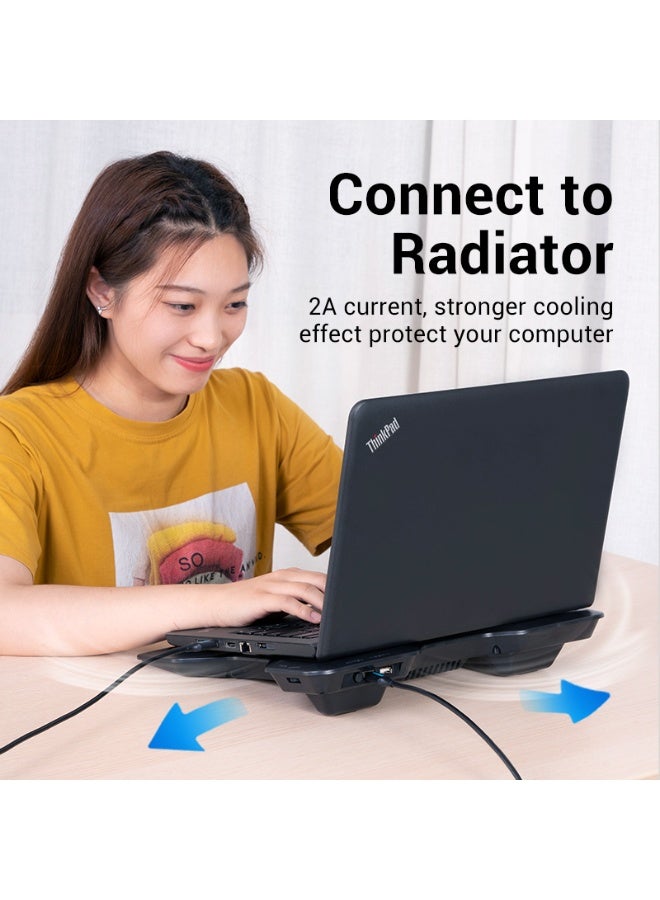 VENTION USB 3.0 A Male to A Male  Cable 0.5M Black PVC Type Model - Image 5