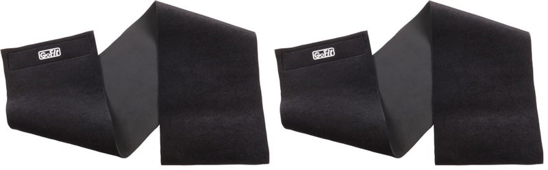 GoFit Waist Away Neoprene Waist Reducing Belt,Black,One Size - Image 1