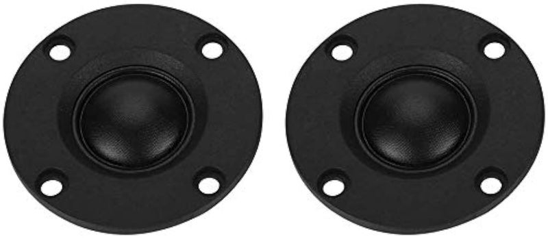 ANCLLO 2 x 30W 6Ω Silk Film Tweeter HiFi Speaker Dome Tweeter Full Range Audio Speaker - Image 1