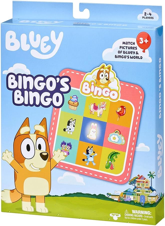 Bingo'S Bingo Card Game 4 Double Sided Bingo Cards 48 Bingo Chips 12 Bingo Scoring Chips And 36 Calling Cards Official Merchandise - pzsku/Z813C0A27863641EE7AFEZ/45/_/1719943069/dbebfa5f-52d5-4205-b58c-230ee991365c