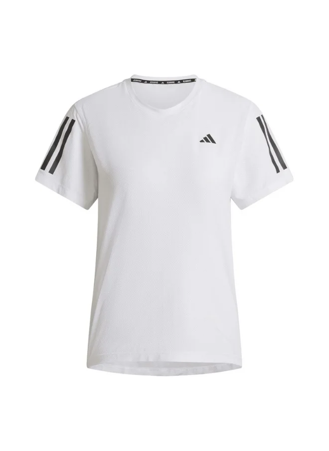 Adidas adidas OTR B TEE White Running T-SHIRTS for Women - 2XS