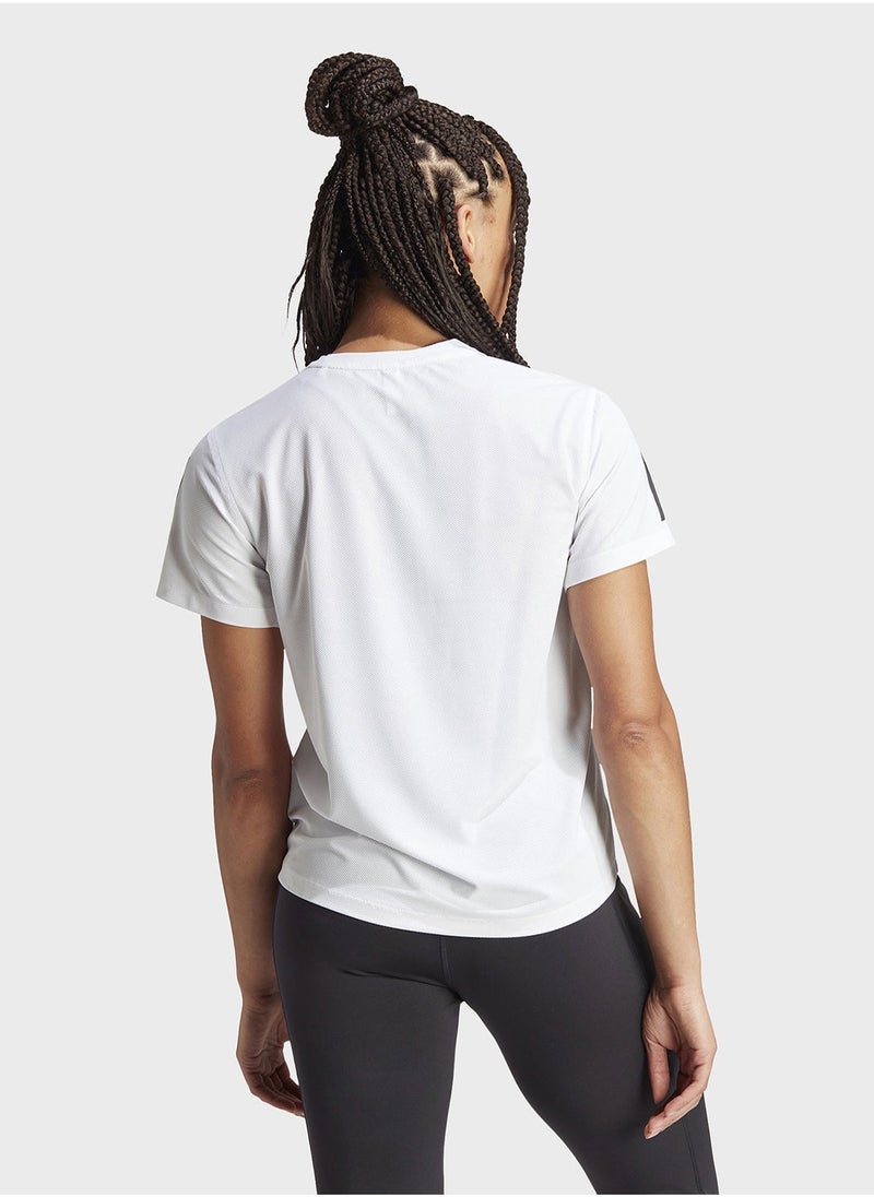 Adidas Own The Run T-Shirt - Image 2