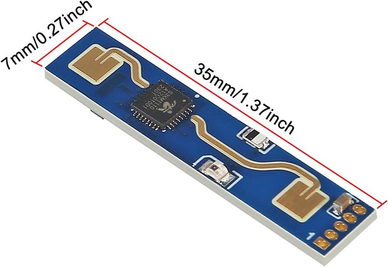 UMLIFE 2PCS LD2410BP Welding 5V Mini 24G Smart Human Presence Status Sensor Radar Module Consumer Electronic - Image 3