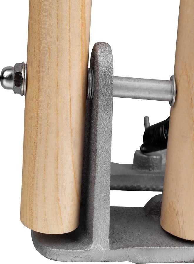 CA Sports wooden Cricket wicket Stumps With Spring Stand - Image 4