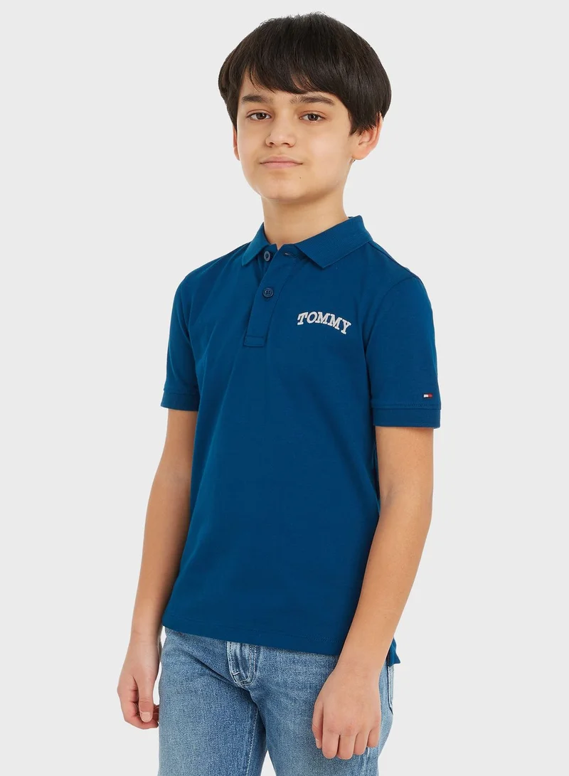 TOMMY HILFIGER Youth Monogram Polo