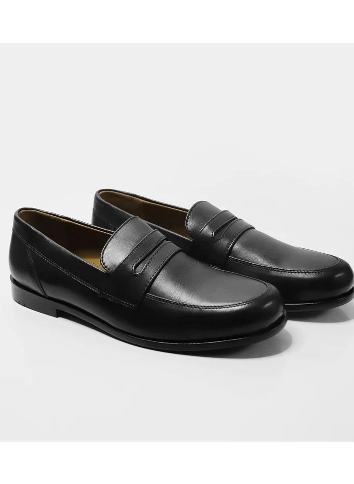 Mont Hawk - Men's Penny Lasted Genuine Leather Shoes - Image 1