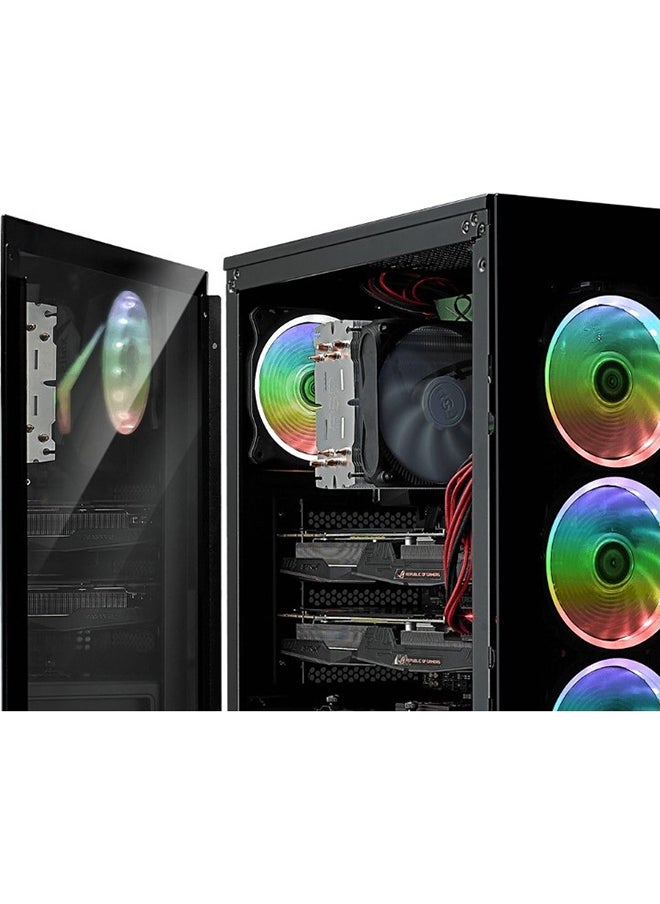 AYGRO FSP SMALL KING GAMING PC - INTEL CORE I7 14700K,RTX 4060 8GB ,M/B B760M ARGB DDR4,32GB RGB RAM,1TB M.2, AIO 240MM LIQUID COOLER,WINDOSWS 11  - Image 3
