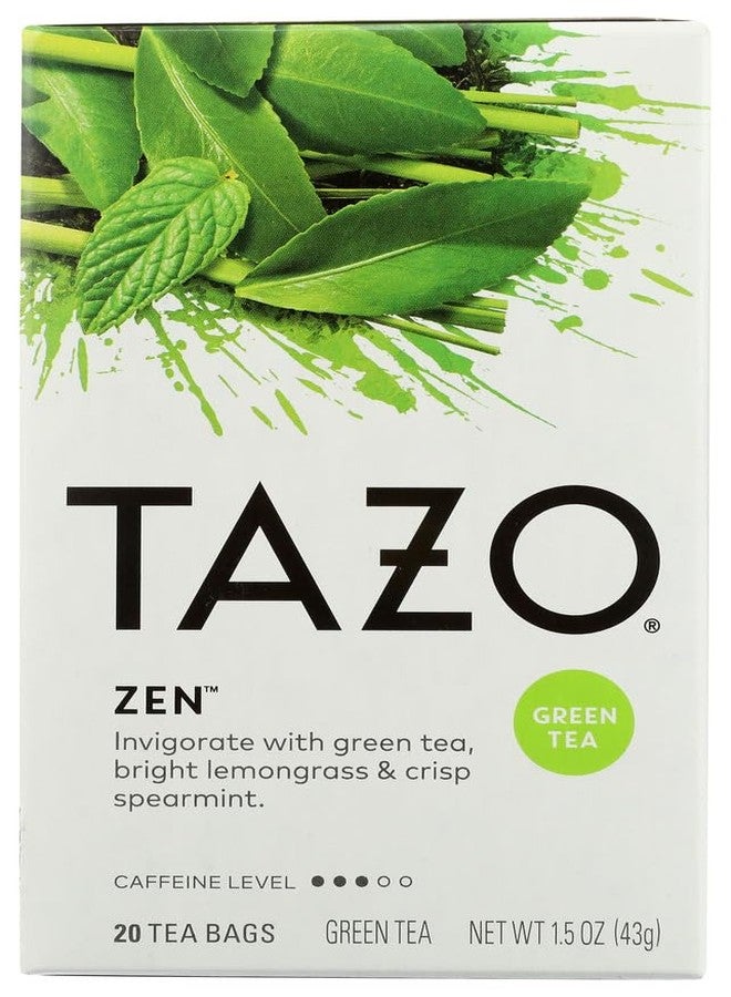 Tazo Zen Filterbag Tea ,20 Count (Pack of 4 ) - Image 1