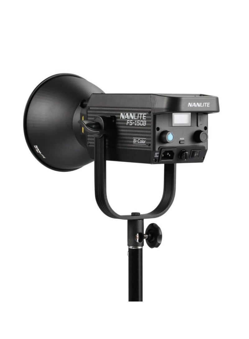 نانليت نانلایت FS-150B ضوء ستوديو LED ثُنائي اللون 150 وات — 2700-6500 K، بمت Mount Bowens، CRI 96 / TLCI 97، مونولايت مدمج - Image 1