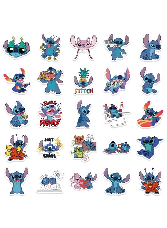 JAYATO 100 قطعة ملصقات ليلو وستيتش القابلة للجمع، ملصقات جرافيتي ليلو وستيتش المتينة - عبوة كرتونية مقاومة للماء للأطفال، الفتيات، الأولاد، المراهقين، والبالغين، ملصقات فينيل متينة للدراجات، الكمبيوتر المحمول، الجيتار، لوح التزلج، زجاجات الماء، الهاتف، الدراجة النارية، الحقيبة، السيارة، الدفتر، المجلة، الجمالية، ألعاب حفلات عيد الميلاد، كهدايا. - Image 5