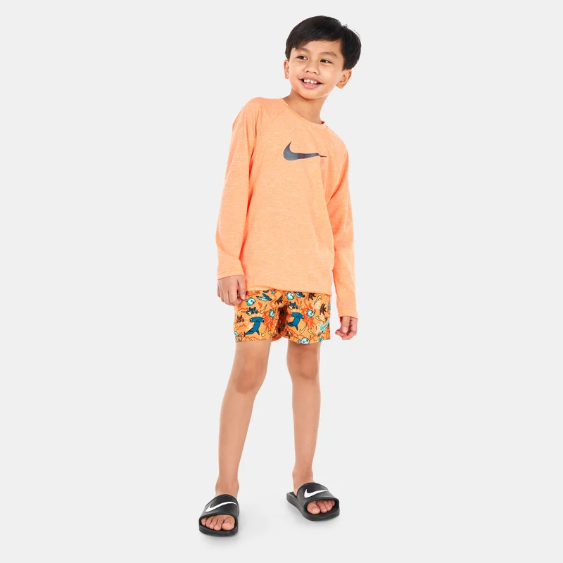 Nike Kids' Heather Hydroguard Swim Top