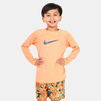 Nike Kids' Heather Hydroguard Swim Top