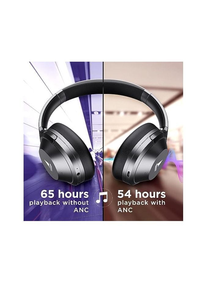 boAt - boAt Nirvana 751 ANC Hybrid Active Noise Cancelling Bluetooth Wireless Over Ear Headphones - Image 1