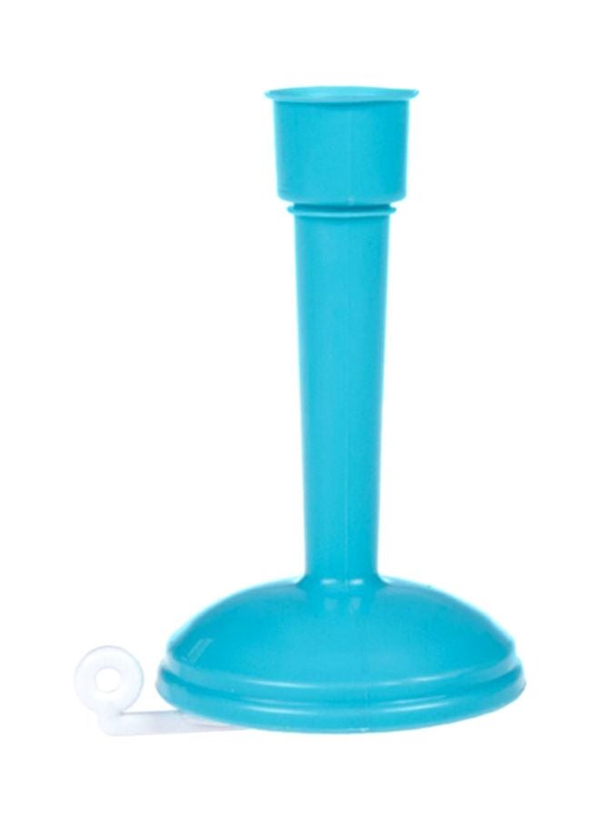 NIBEMINENT Splash-Proof Faucet Shower Filter Blue/White 10x6.5x6.5cm - Image 1