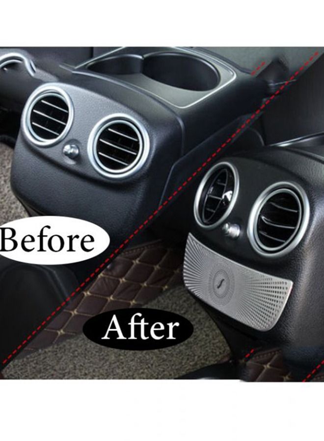 Accessory to decorate the rear console shape For Mercedes C Class 2016-2019 - Image 3