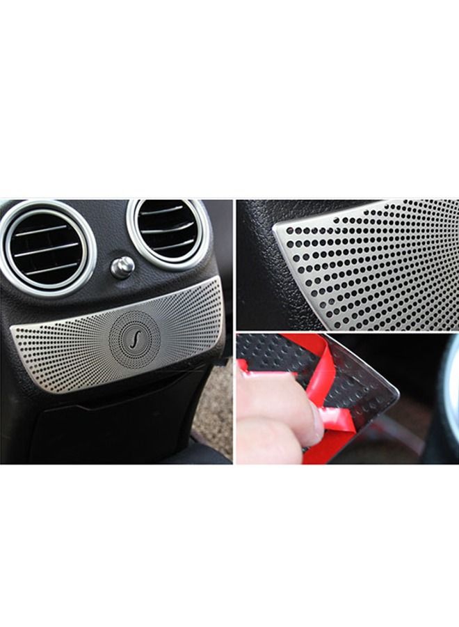 Accessory to decorate the rear console shape For Mercedes C Class 2016-2019 - Image 5