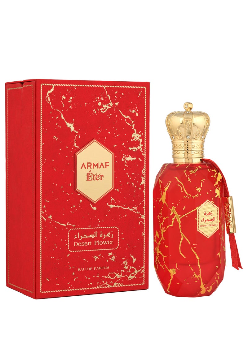 Armaf Armaf Eter Desert Flower Red Eau De Parfum, Perfumes For Men and Women 100ml, Amber Woody Fragrance, Long Lasting, Unisex Perfume  - Image 2