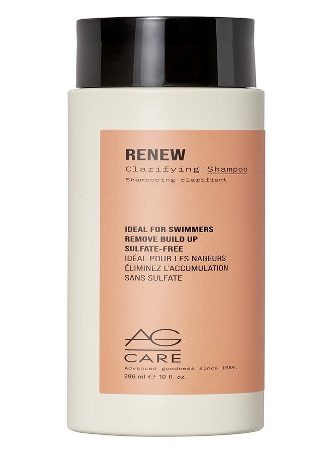 AG Care Renew Clarifying Shampoo, Remove Build Up, Colour Safe Sulfate-Free Shampoo, 10 Fl Oz - Image 1