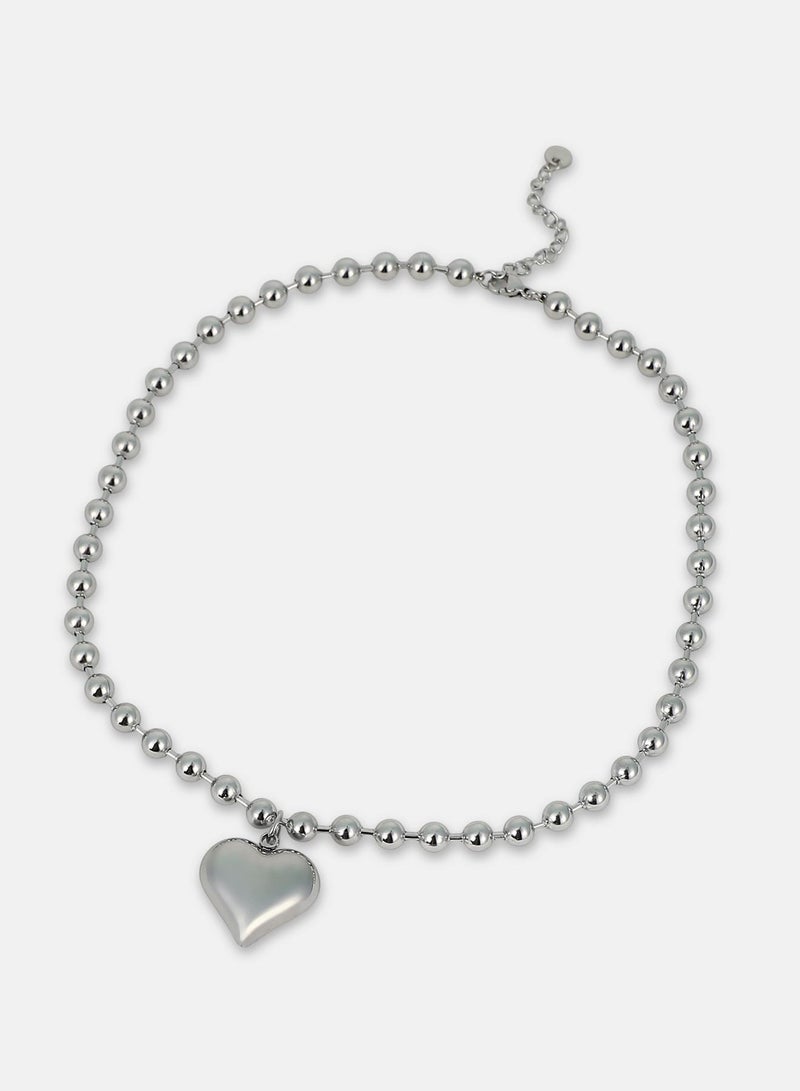 SOHI Women's The Puffer-Cuoer Pendant Necklace - Image 4