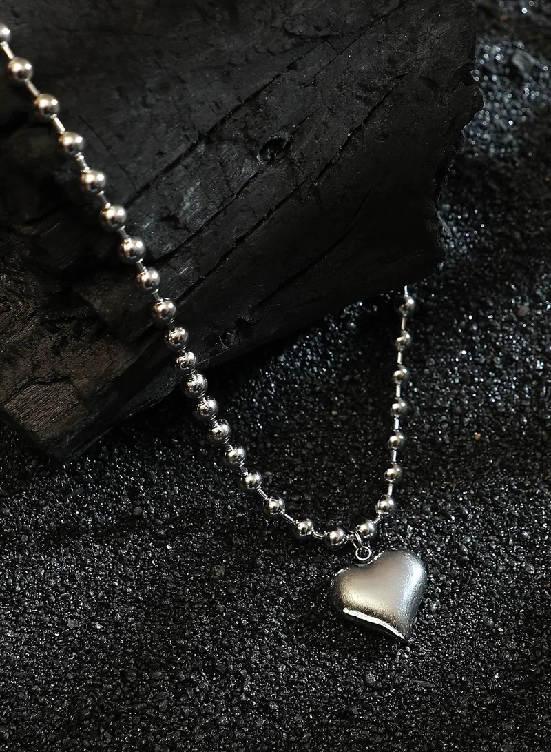 SOHI Women's The Puffer-Cuoer Pendant Necklace