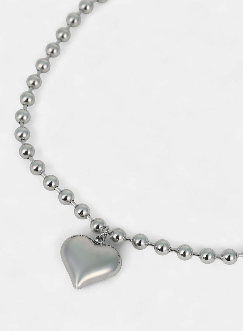SOHI Women's The Puffer-Cuoer Pendant Necklace - Image 5