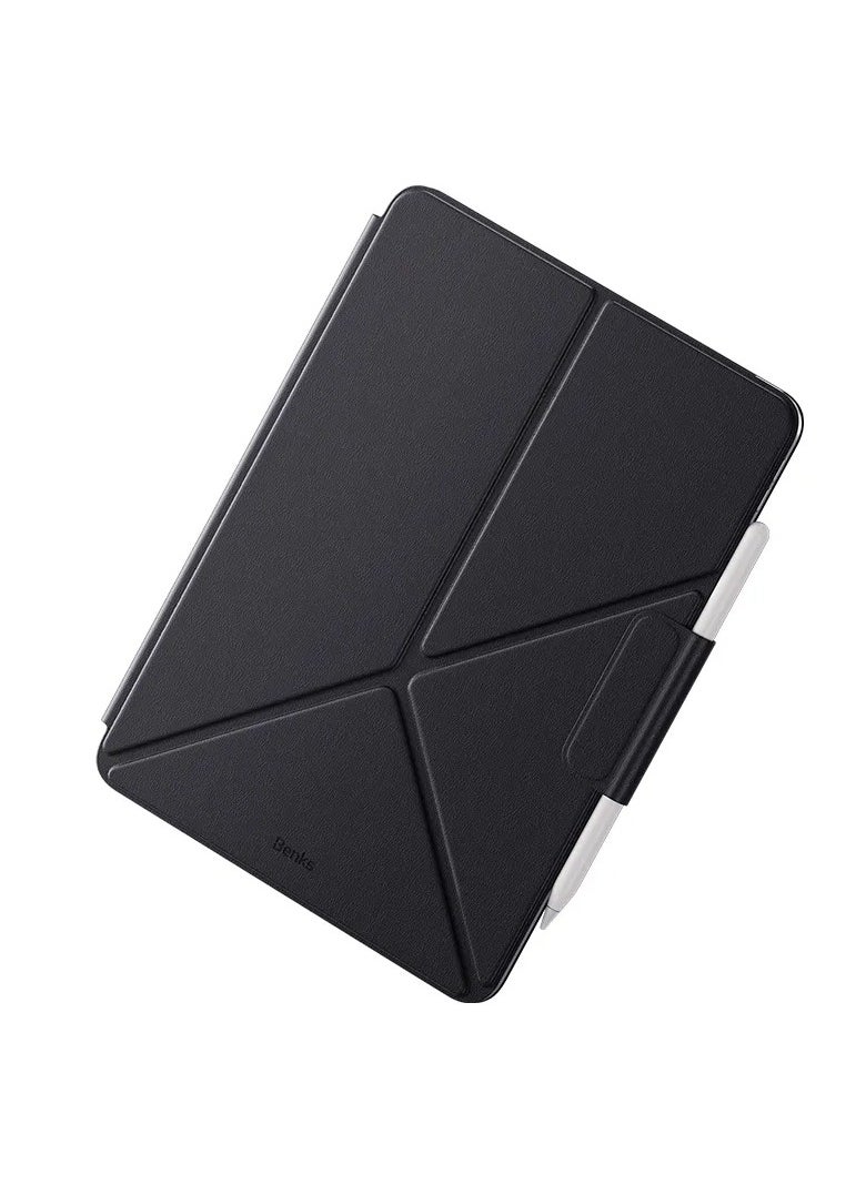 Benks - Benks Ipad Pro 11 2024 Magnetic Multi Fold Protective Case – Black - Image 1