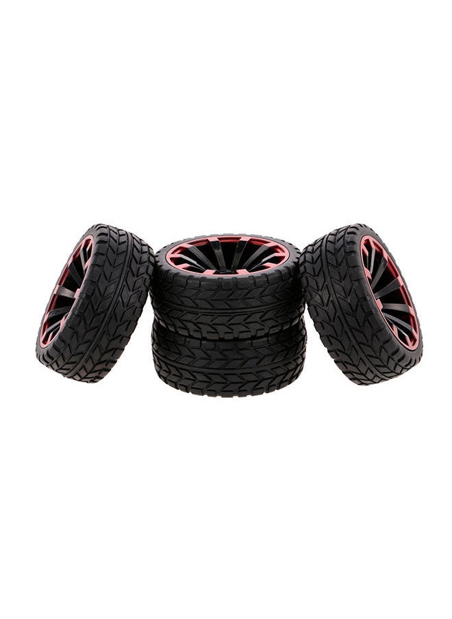 NIBEMINENT 4-Piece RC Rhombus Redcat Tyre Set For Car RM10553  - Image 1