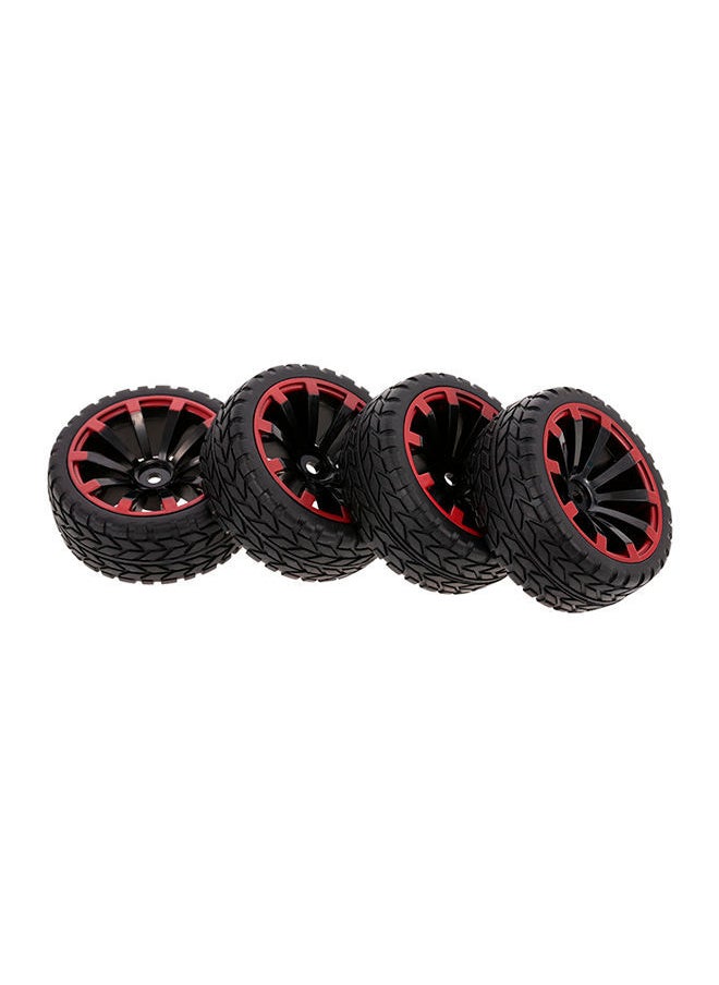 NIBEMINENT 4-Piece RC Rhombus Redcat Tyre Set For Car RM10553  - Image 2