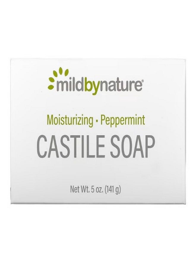mild by Nature Castile Bar Soap Peppermint 5 oz 141 g - Image 1
