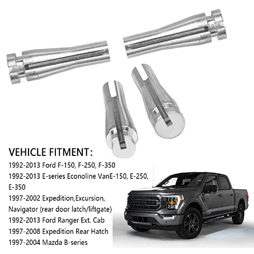 VKVXCLON Door Latch Cable Repair Kit Latch Lock Cable Ends Compatible with Ford F150 F250 F350, E-Series, Ranger, Expedition, Excursion, Navigator (8Pcs) - Image 4