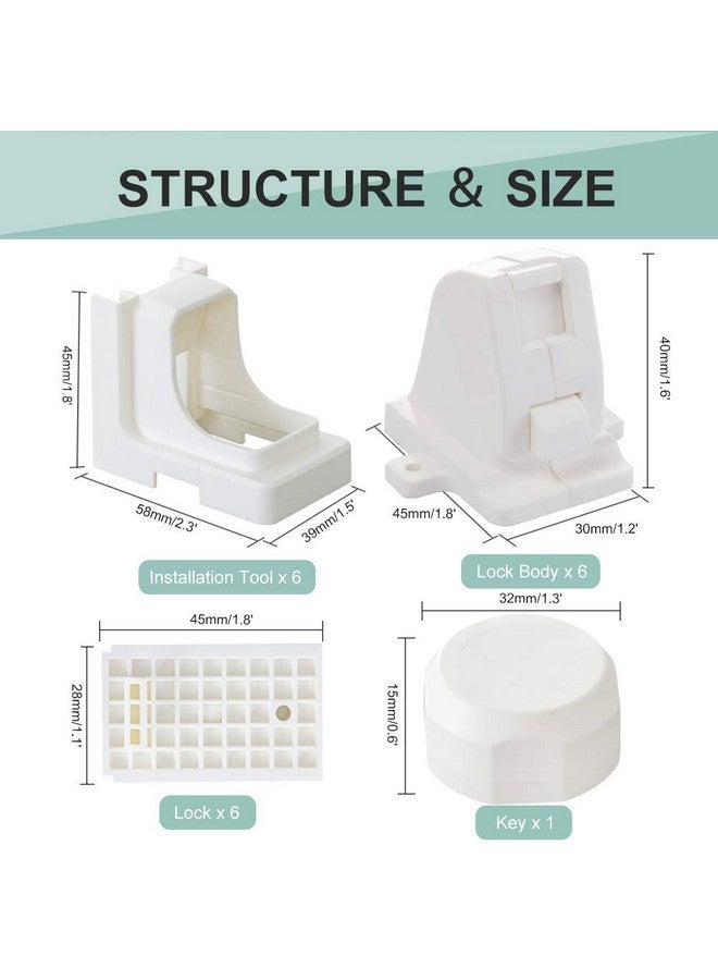 Eco-Baby Magnetic Cabinet Locks Child Safety for Drawers and Cabinets - Kitchen Child Proof Cabinet Locks - Baby Proofing Safety - Image 4