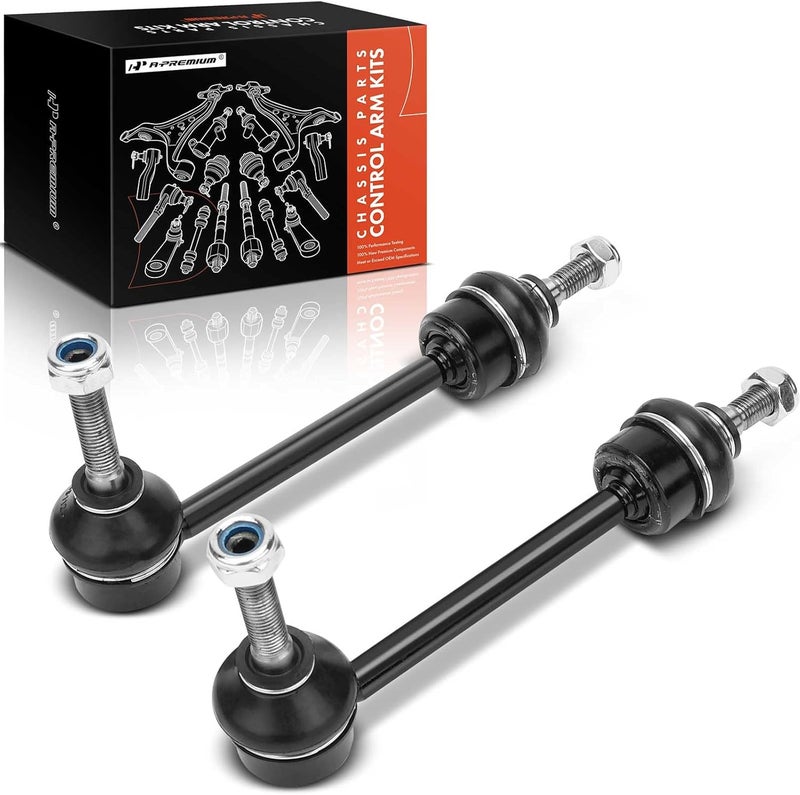 A-Premium 2 x Front Sway Bar Links Stabilizer Bar Links, Compatible with Ford Crown Victoria 1995-1997, Lincoln Town Car 1995-1997, Mercury Grand Marquis 1995-1997 - Image 1