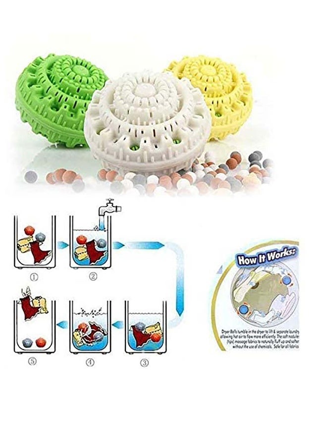 Washing Ball, Magic Laundry Ball (Reusable - 1000 Washes) Eco Friendly All Natural Detergent Alternative - for Easy to Use Clean u0026 Soften Clothes Wash Ball - Image 2