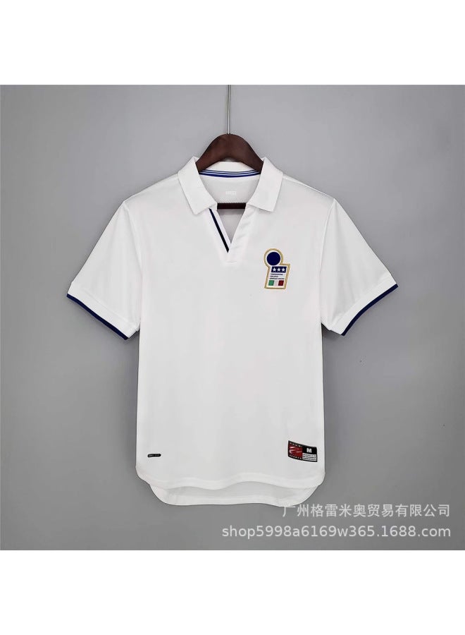 1998 Italy Away Game Short Sleeve Football Jersey - Image 1