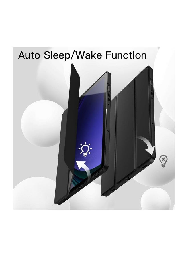بروتيكت غطاء تابلت من بروتيكت لسامسونج جالاكسي تاب S10 FE+ مقاس 13.1 إنش – حافظة سيليكون مقاومة للصدمات مع مسند ثلاثي وفتحة للقلم – لون أسود - Image 2