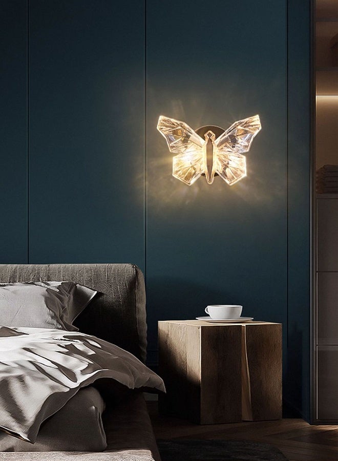 DUNISO أضواء حائط LED فاخرة مصممة على شكل فراشة، مصباح جدارية نوردية، إضاءة داخلية، ديكور غرفة المعيشة، مصباح معلق بجانب السرير، ممر، درج - Image 5