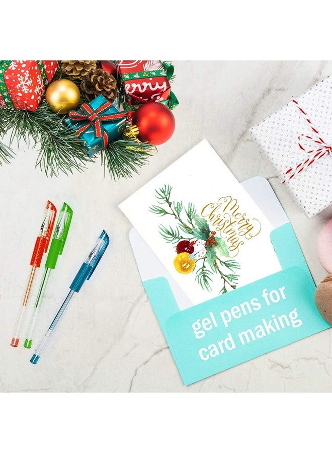 آين أرت أقلام جل لكتب التلوين للكبار، 30 لونًا من أقلام الجل الملونة مع 40% حبر إضافي للرسم، وتدوين الملاحظات، ولوازم الحرف المدرسية - Image 4