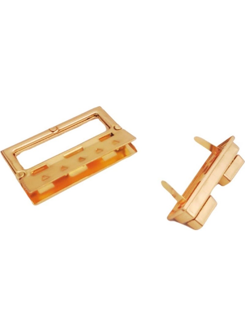Angel Çanta Aksesuar Angel Bag Accessory Light Gold Color 5.3x3.5 cm Lock No:87  - Image 3