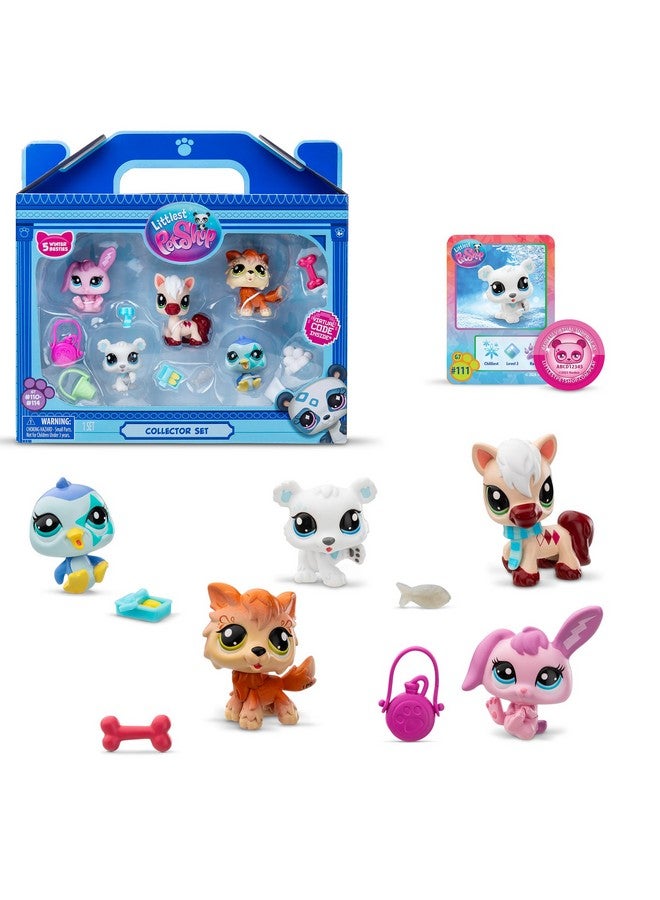 Littlest Pet Shop - Winter Besties Collector Set - LPS Gen 7, Authentic Mystery Figures, Surprise Collectible Kidult Toy, Girls, Boys, Kids, Tweens Ages 4+ - Image 1