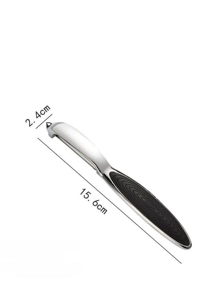 Aramu Vegetable Fruit Peeler for Kitchen Premium Stainless Steel Y Shape Swivel Peelers for Veggie, Potatoes, Carrot, Fruit, with Ergonomic Non-Slip Handle, Good Grip & Durable Premium  - Image 2